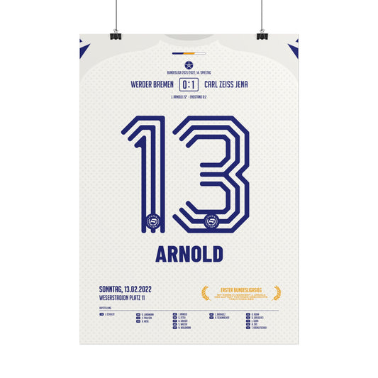 Julia Arnold | 13 • "Erster Bundesligasieg" • 13.02.2022