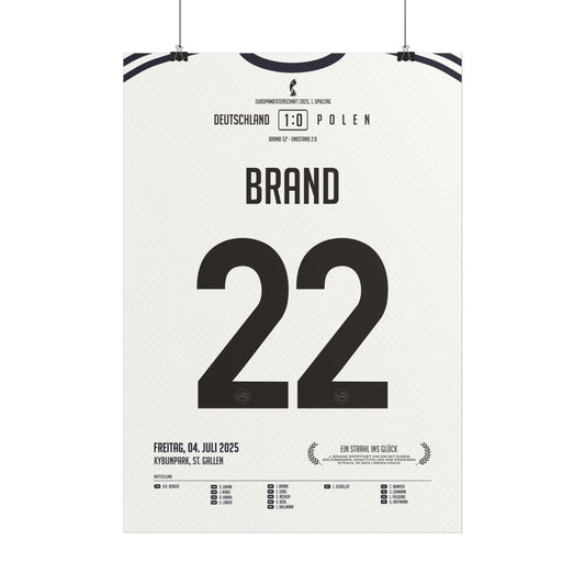 Jule Brand | 22 • "Mit einem Strahl ins Glück!" • 04.07.2025