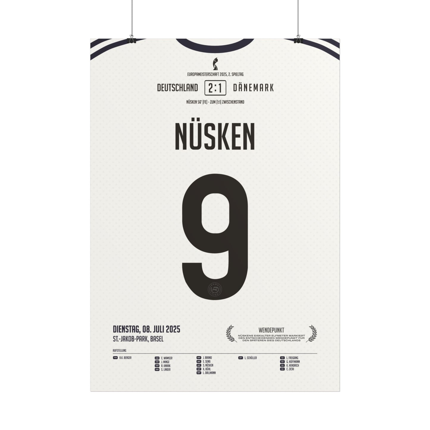 Sjoeke Nüsken | 9 • "Wendepunkt" • 08.07.2025