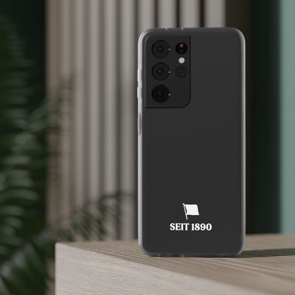 Handyhülle, transparent • Flaggensilhouette