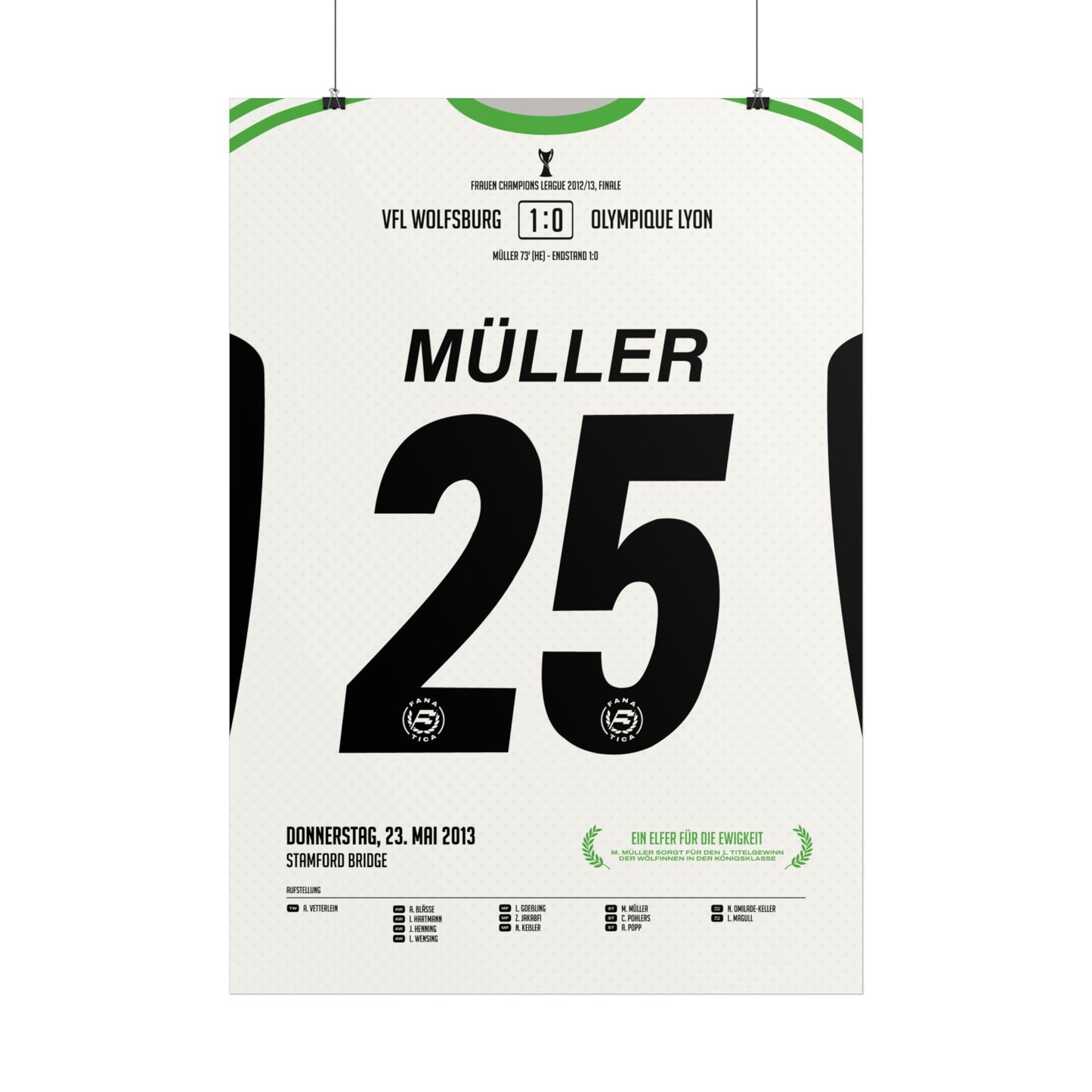 Martina Müller  | 25 • "Ein Elfer für die Ewigkeit" • 23.05.2013