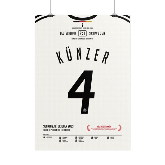 Nia Künzer | 4 • "Weltmeisterinnen!" • 12.10.2003