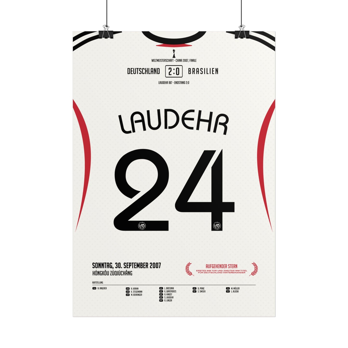 Simone Laudehr | 24 • "Aufgehender Stern" • 30.09.2007