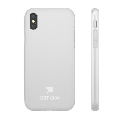 Handyhülle, transparent • Flaggensilhouette