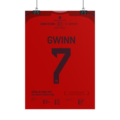 Giulia Gwinn | 7 • "Startschuss mit Präzision – Gwinn serviert zum Sieg" • 30.08.2024