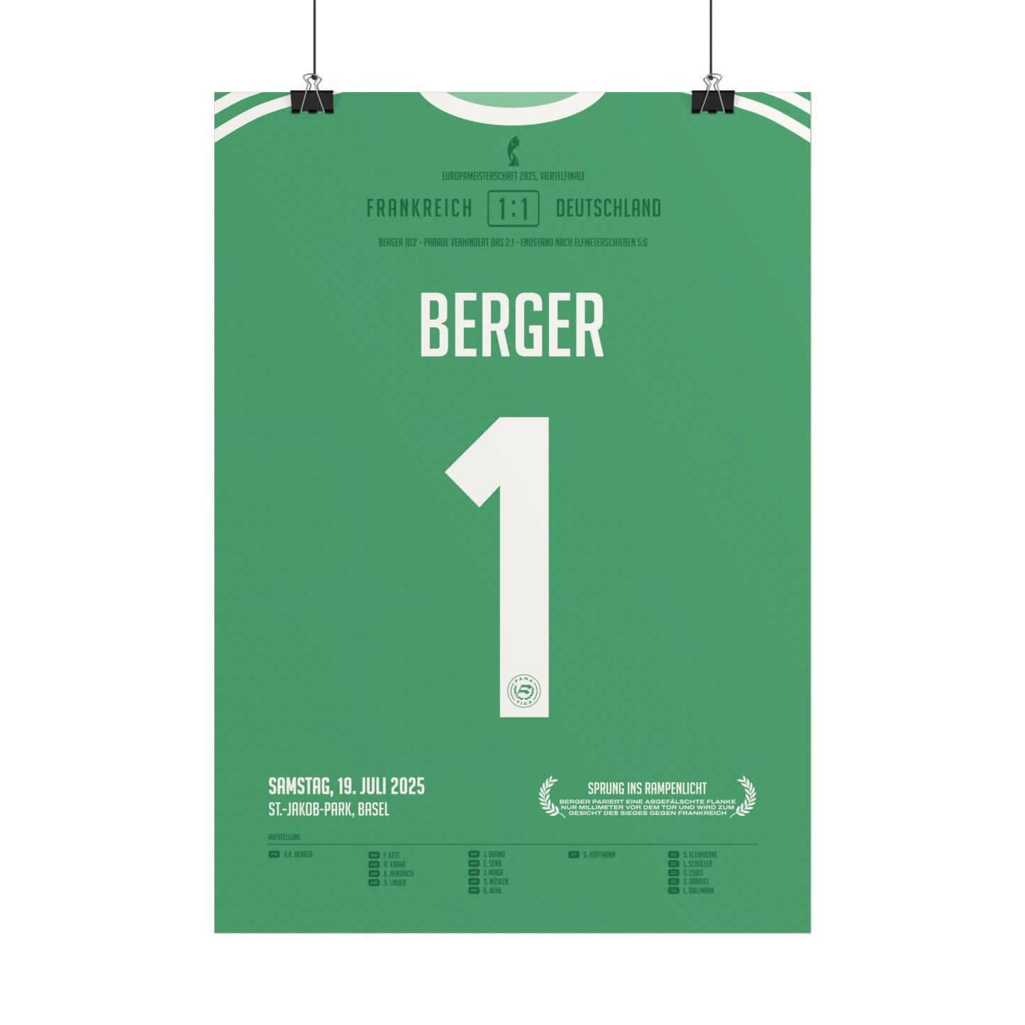 Ann-Katrin Berger | 1 • "Sprung ins Rampenlicht" • 19.07.2025