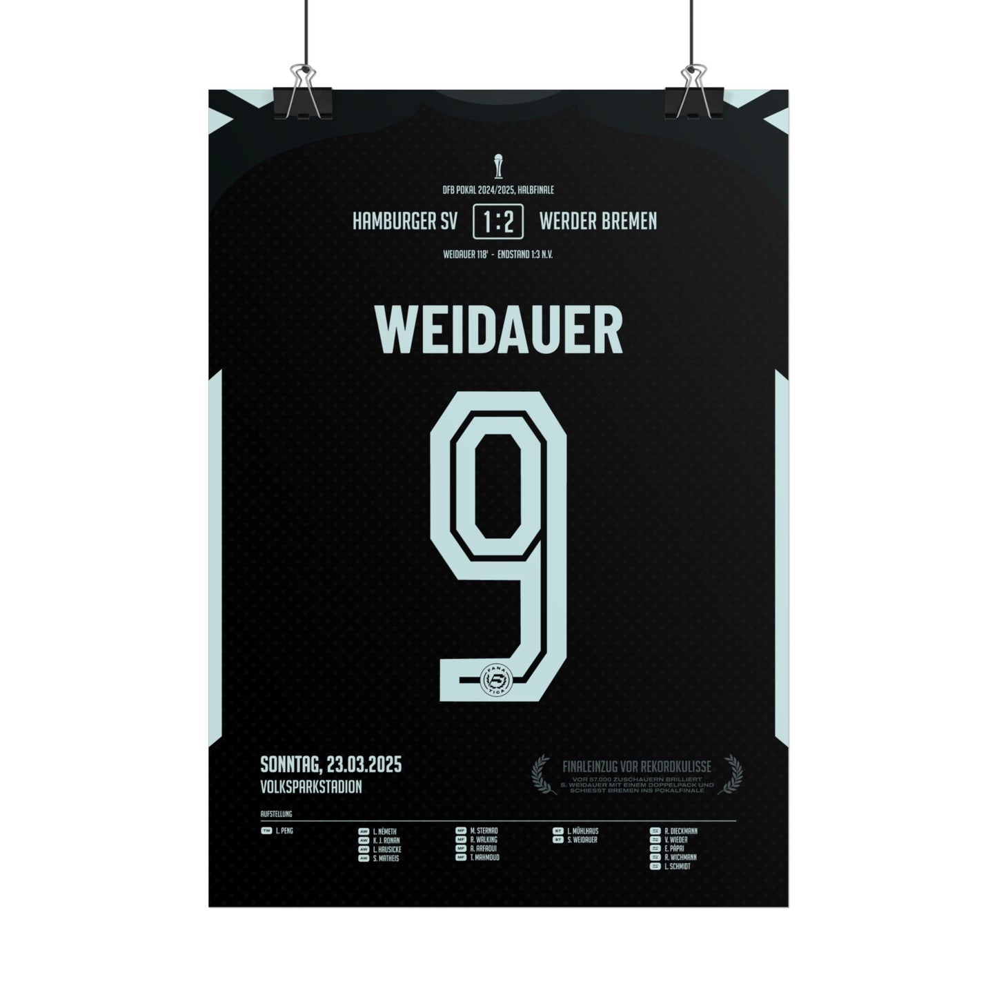 Sophie Weidauer  | 9 • "Finaleinzug vor Rekordkulisse" • 23.03.2025