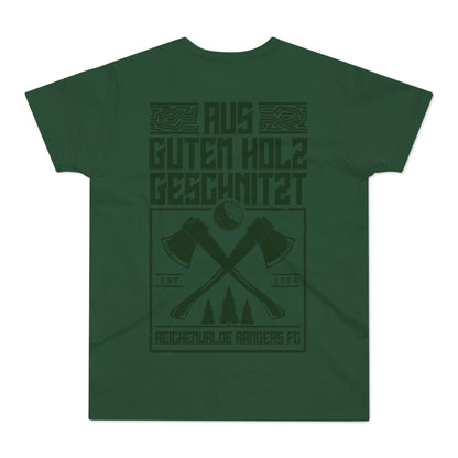 T-Shirt "AUS GUTEM HOLZ GESCHNITZT" (Unisex)