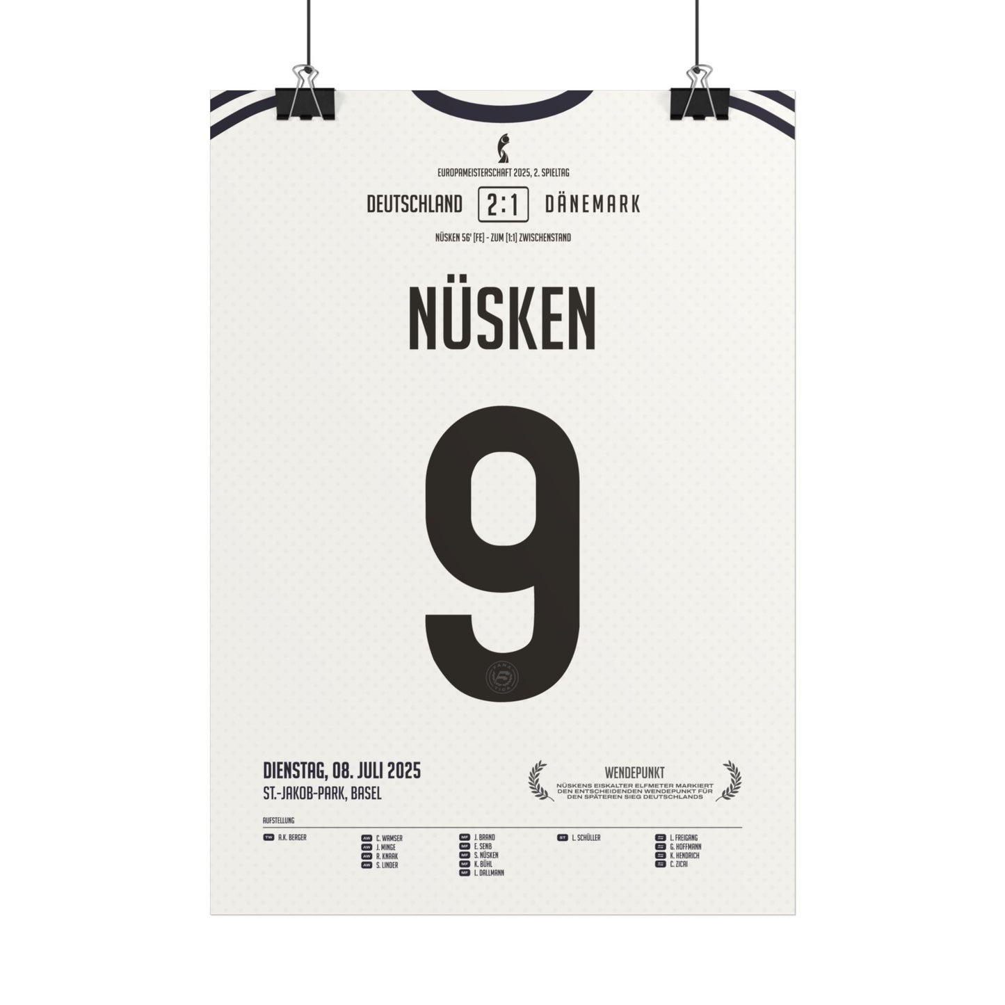 Sjoeke Nüsken | 9 • "Wendepunkt" • 08.07.2025