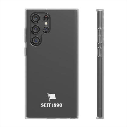 Handyhülle, transparent • Flaggensilhouette