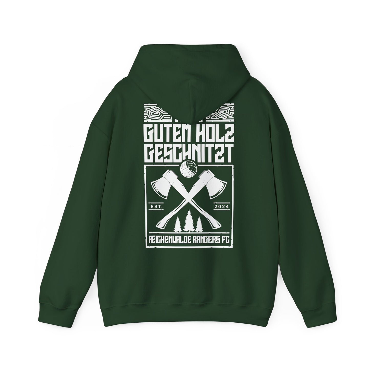 Hoodie "AUS GUTEM HOLZ GESCHNITZT" (Unisex)