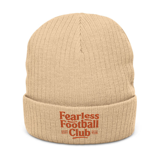 Beanie | " FEARLESS FOOTBALL CLUB" (gestickt)