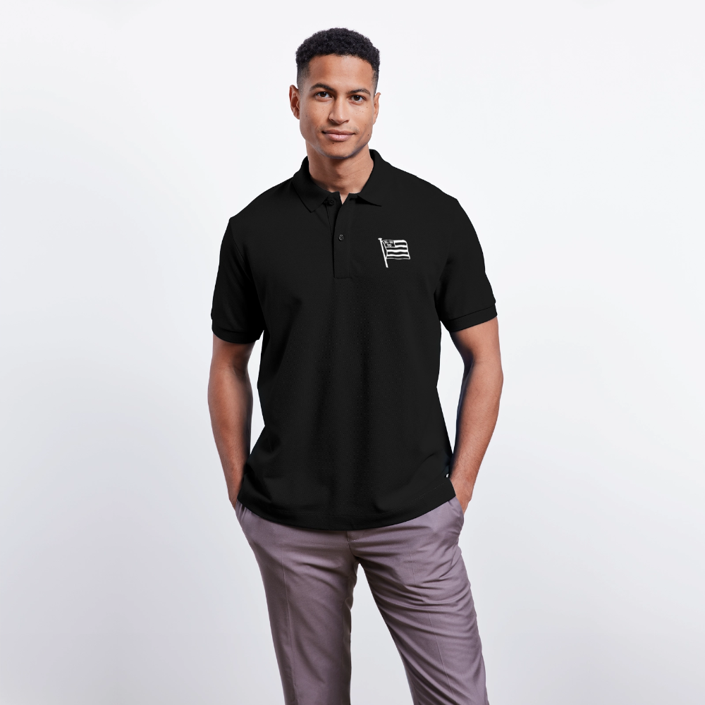 Stanley/Stella Unisex Bio-Poloshirt PREPSTER - Schwarz