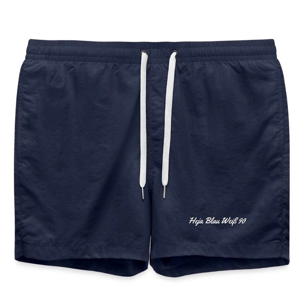 Badeshorts "Heja Blau Weiß 90" - French Navy