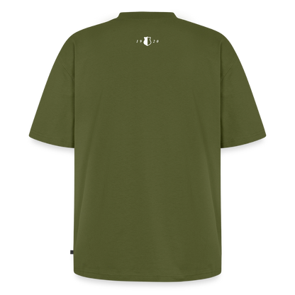 Unisex Premium Oversized Bio T-Shirt • "Dotsch" - Khaki