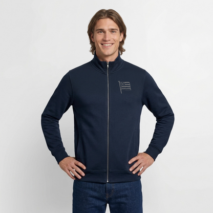 Zip Jacke • Fahne - Navy