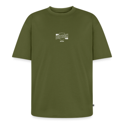 Unisex Premium Oversized Bio T-Shirt • "Dotsch" - Khaki