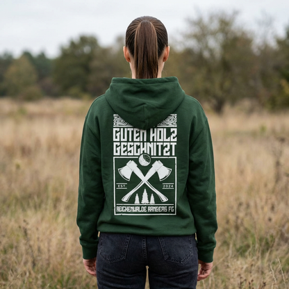Hoodie "AUS GUTEM HOLZ GESCHNITZT" (Unisex)