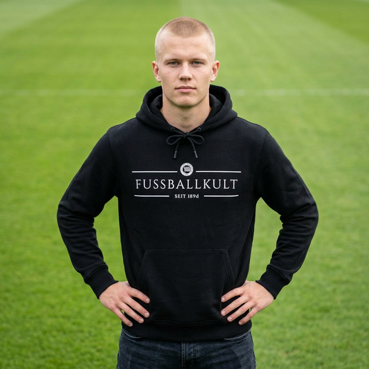 Hoodie (Premium) • "FUSSBALLKULT"