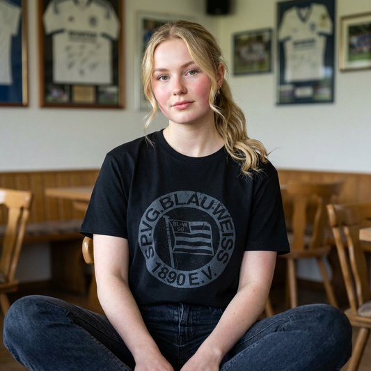 Shirt Schwarz • "Emblem Vintage"