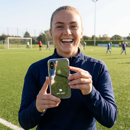 Handyhülle, transparent • Flaggensilhouette