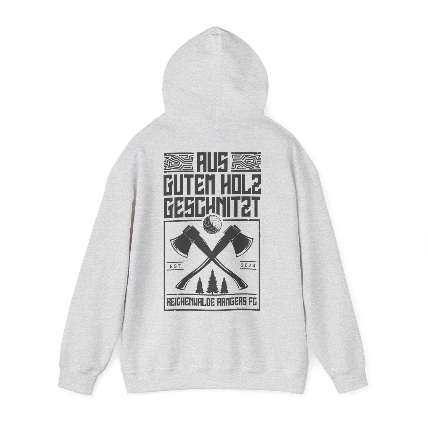 Hoodie "AUS GUTEM HOLZ GESCHNITZT" (Unisex)