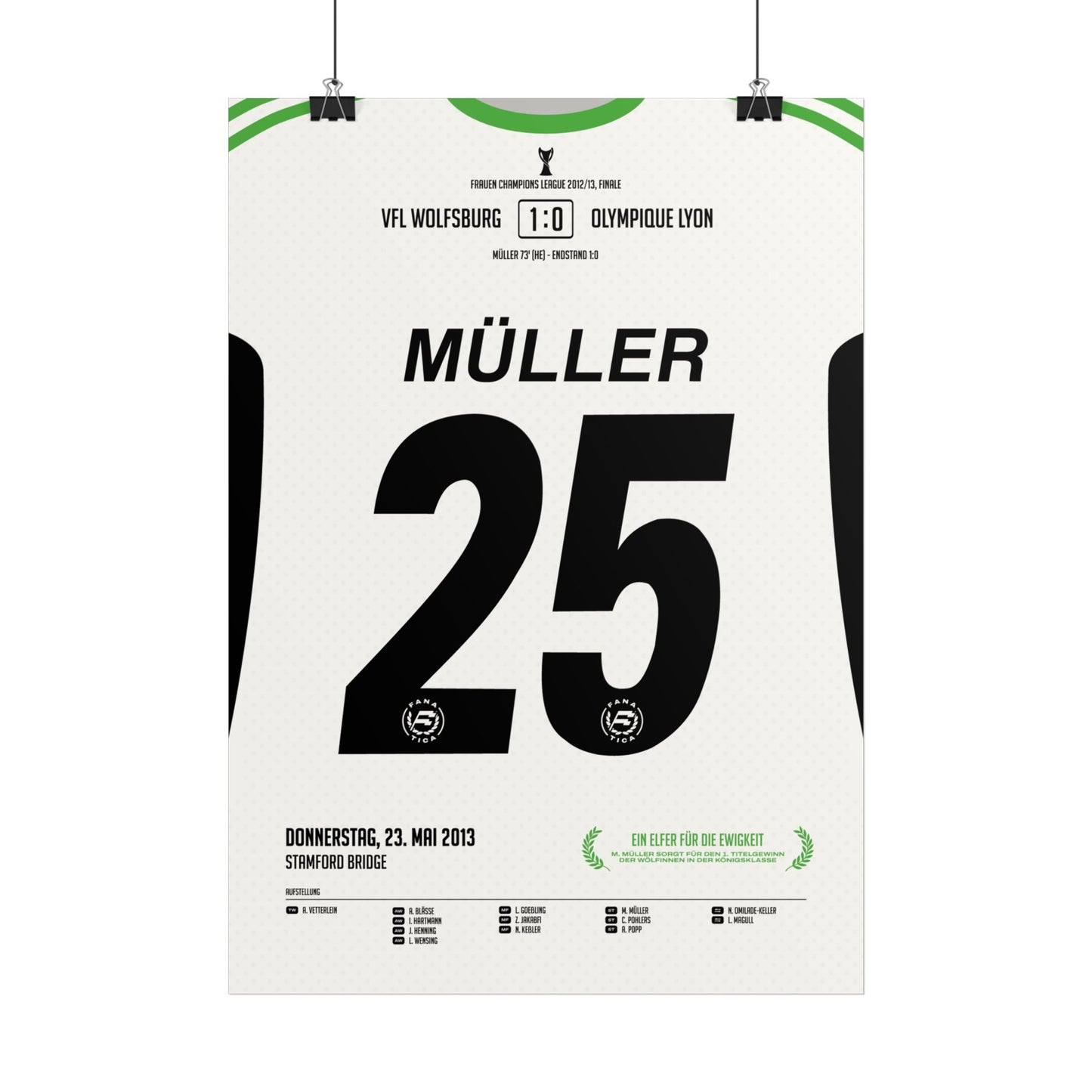 Martina Müller  | 25 • "Ein Elfer für die Ewigkeit" • 23.05.2013