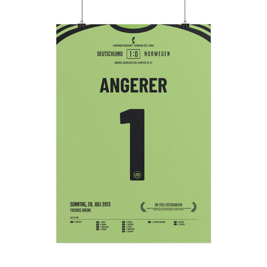 Nadine Angerer | 1 • "EM-Titel festgehalten" • 28.07.2013