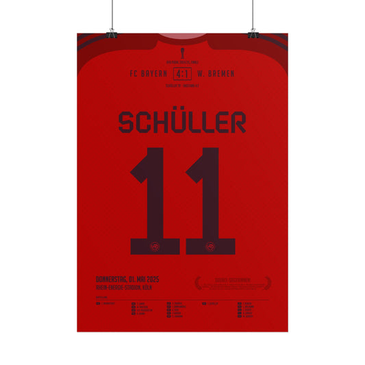 Lea Schüller | 11 • "Dreifach gekrönt – Schüller schießt Bayern zum Double" • 01.05.2025