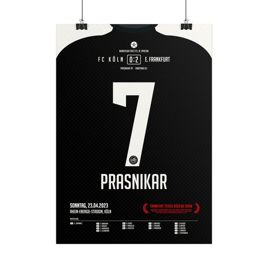 Lara Prasnikar  | 7 • "Frankfurt stiehlt Köln die Show" • 23.04.2023