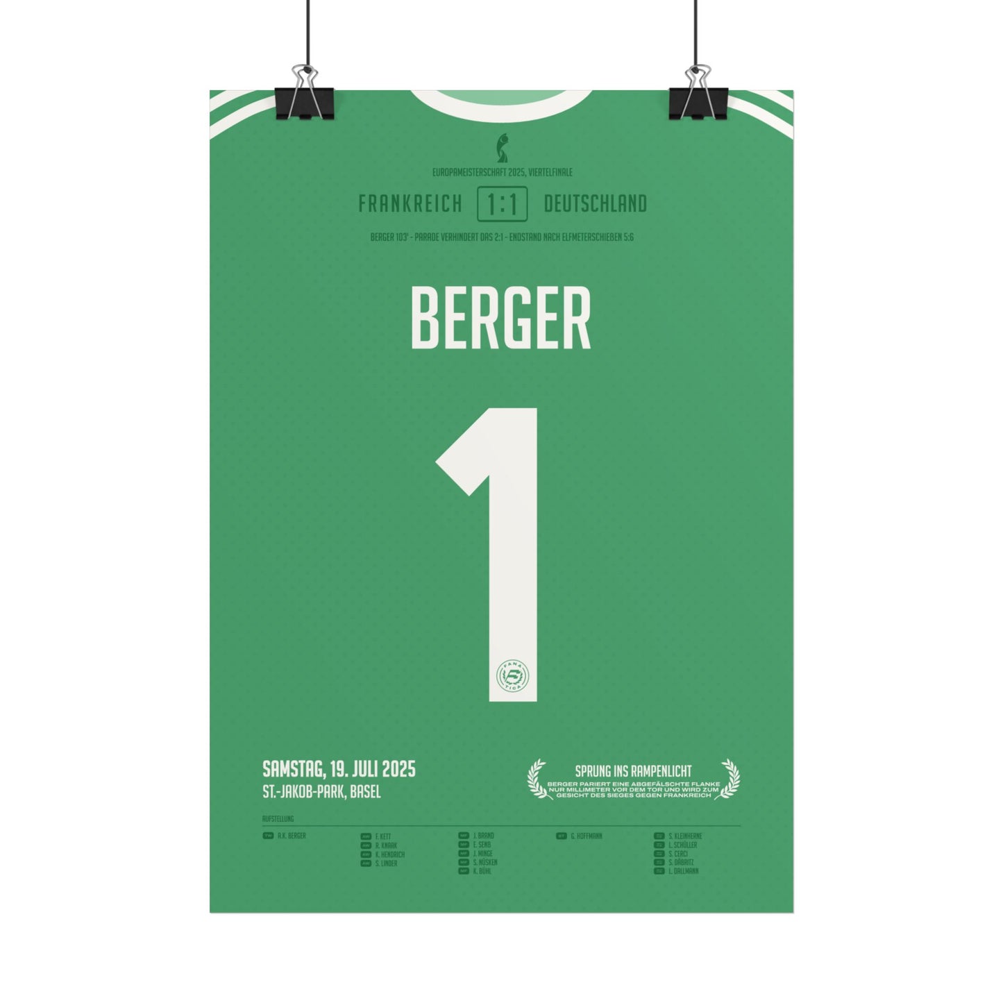 Ann-Katrin Berger | 1 • "Sprung ins Rampenlicht" • 19.07.2025