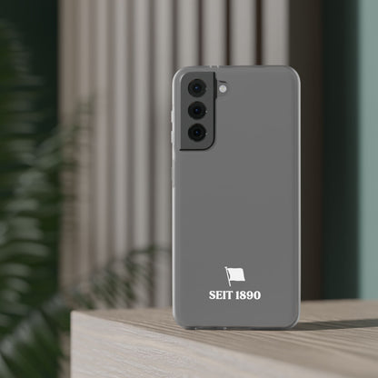 Handyhülle, transparent • Flaggensilhouette