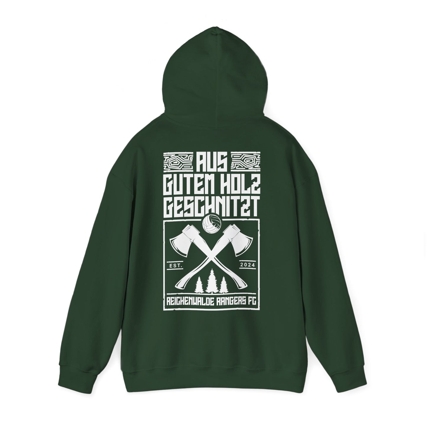 Hoodie "AUS GUTEM HOLZ GESCHNITZT" (Unisex)