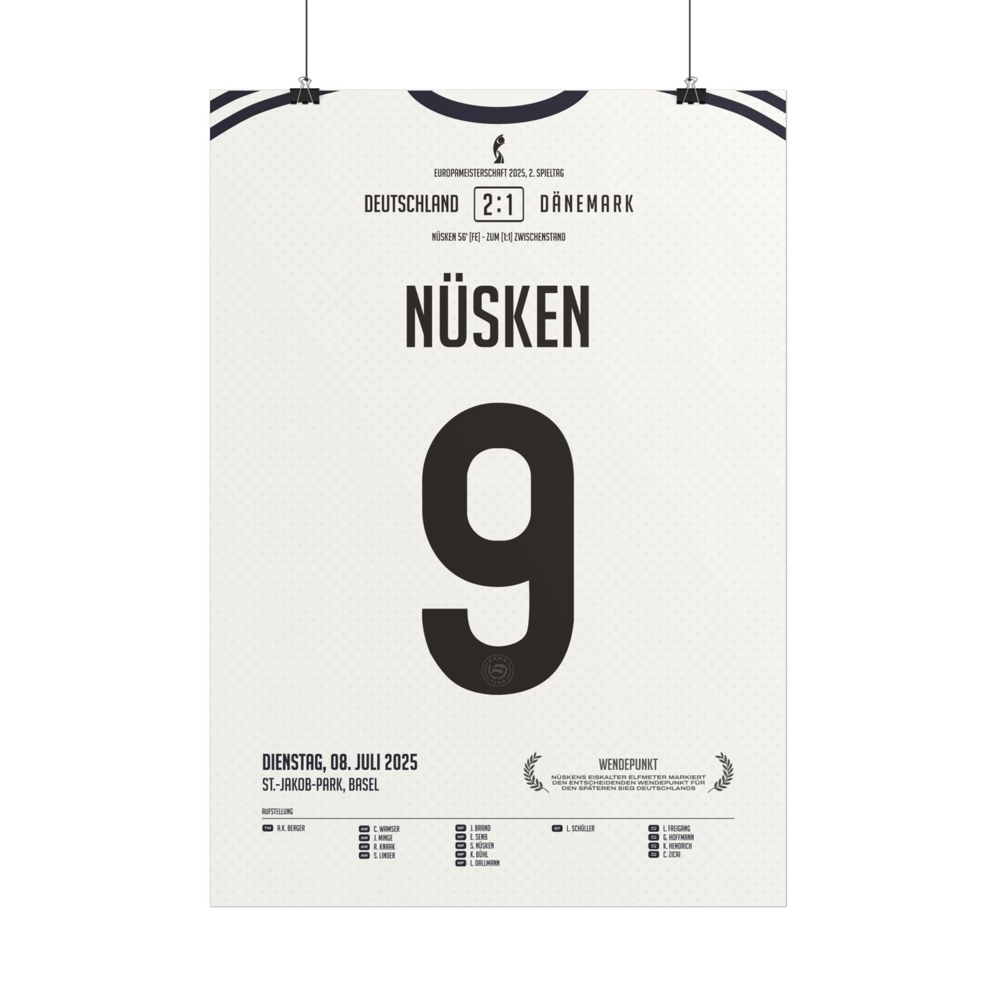 Sjoeke Nüsken | 9 • "Wendepunkt" • 08.07.2025