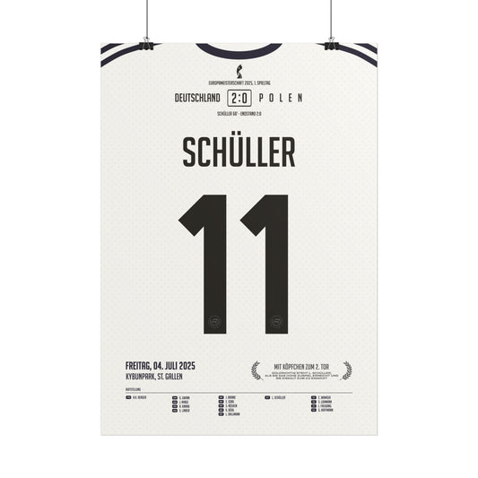 Lea Schüller | 11 • "Mit Köpfchen zum 2. Tor" • 04.07.2025